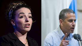 ינון מגל ועידית סילמן, צילום: תומר נויברג/פלאש 90, יונתן סינדל/פלאש 90